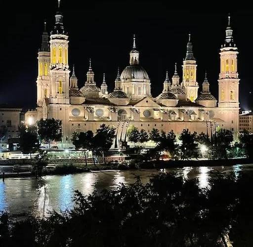 Con Vistas Al Pilar Con Aparcamiento Privado 아파트 *