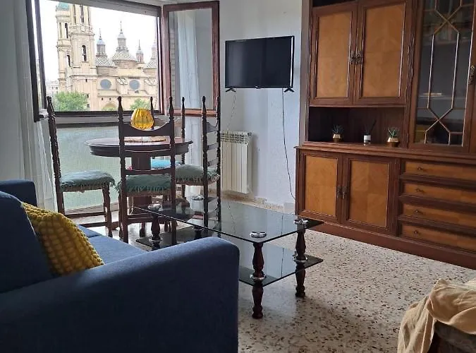 Con Vistas Al Pilar Con Aparcamiento Privado Apartment *